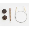 thumbnail image 2 of Aguja de tejer con forma de farol Moon INTR, cordones giratorios de acero inoxidable, 2 of 3