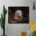 thumbnail image 4 of Diamond Art Kits for Adults, Enchanted Deer In CaveDiamond Painting Kits for Beginners, Frameless Round 5D Full Drill Diamonds Art Pictures Gem Art Crafts Home Decor Gifts, 4 of 8