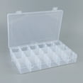 thumbnail image 4 of Tanuke 36 Grids Clear Plastic Jewelry Organizer Box with Adjustable Dividers, Storage Container for Beads Earrings Rings Diy Crafts, 4 of 4