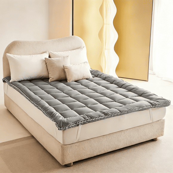 Oaskys Futon Mattress, Floor Mattress Tatami Futon Mattress, 1000G Portable Roll Up Foldable Mattress, Sleeping Pad for Floor Guest Bed Sofa Double Bed Single Bed