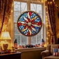 thumbnail image 5 of Miwamany Independence Day Decorations, Stained Acrylic Window Hanging -Geometric Suncatcher for Window Doors Home Decoration and Christmas, Mother's Day Father's Day Birthday Gifts, 5 of 6
