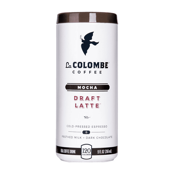 La Colombe Coffee Mocha Draft Latte, 9 fl oz [Pack of 12] - Walmart.com