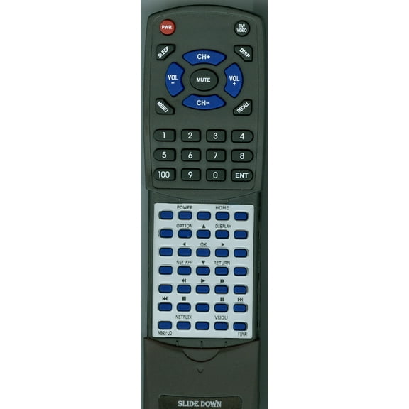 Replacement Remote for FUNAI NB931UD, RTNB931UD, NB931, TB600FX2