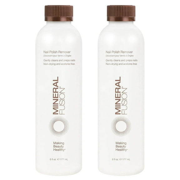 Mineral Fusion Nail Polish Remover, 6 fl oz, 2 Pack