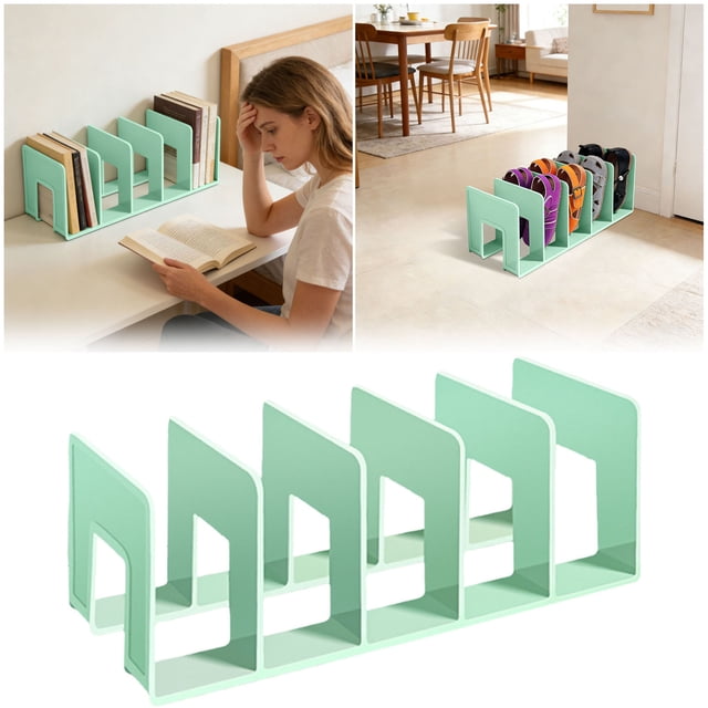 Acrylic File Rack Transparent File Classification Rack Sturdy Desktop File Folder Sorting Rack Suitable For Envelopes Letters Paper Notebooks Electronic Products Of