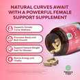 thumbnail image 6 of Natures Craft G-Curve Horny Goat Weed with Maca Root for Women, Energy Support Supplement, 90 Count, 6 of 10