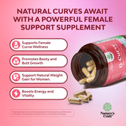 Natures Craft G-Curve Horny Goat Weed with Maca Root for Women, Energy Support Supplement, 90 Count