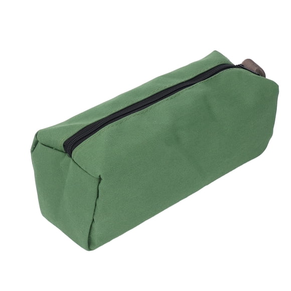 Bolsa de herramientas portátil, bolsa de herramientas de boca ancha, lona resistente, bolso de mano de alta capacidad, artesanía Superior