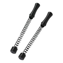 Vsenkes 2 Pieces Ropeless Battle Ropes Fitness Equipment for Home Gym Office Workout Black