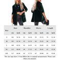 thumbnail image 2 of Chaqueta de terciopelo casual Mujer Abrigo elegante de salón de moda casual Ygjytge Verde oscuro T XL para Mujer, 2 of 5