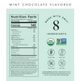 thumbnail image 4 of Truvani Vegan Pea Protein Powder | Mint Chocolate | 20g Organic Plant Based Protein | 10 Servings | Keto | Gluten & Dairy Free | Low Carb | No Added Sugar, 4 of 4