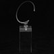 thumbnail image 1 of 1 Paquete de Soportes de Exhibición de Pulsera de Joyería de Reloj, Escaparate de Soporte de Estante para Uso en El Hogar O en La Tienda, Transparente , 8cm transparente DYNWAVEMX Soporte de exhibición del reloj de acrílico, 1 of 8