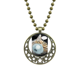 thumbnail image 1 of Ojos sin rostro, máscara de gato. Colgante Estrella Collar Luna Cadena Joyas Unbranded M, 1 of 3