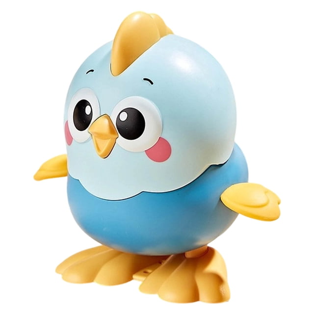 Wind Up Interactive Jumping Chicken Toy Cute Animal Novelty For Kids Home Travel