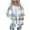 Light Blue, variant on Admvng Coats for Women Printed Warm Pullover Shoulder Down Jacket Long Sleeved Top,Sizes S-2XL