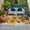 Yellow, Beige, variant on Sunflower Outdoor Rug for Patio/Deck/Porch, Non-Slip Large Area Rug 3 x 5 Ft, Green Botanical Yellow Floral Rustic Plaid Indoor Outdoor Rugs Washable Area Rugs, Reversible Camping Rug Carpet Runner