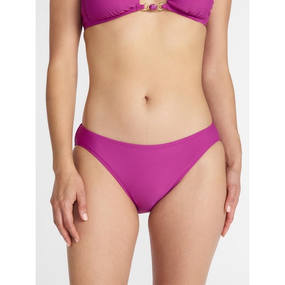 Time and Tru Women's Low Rise Bikini Bottoms, Sizes XS-XL