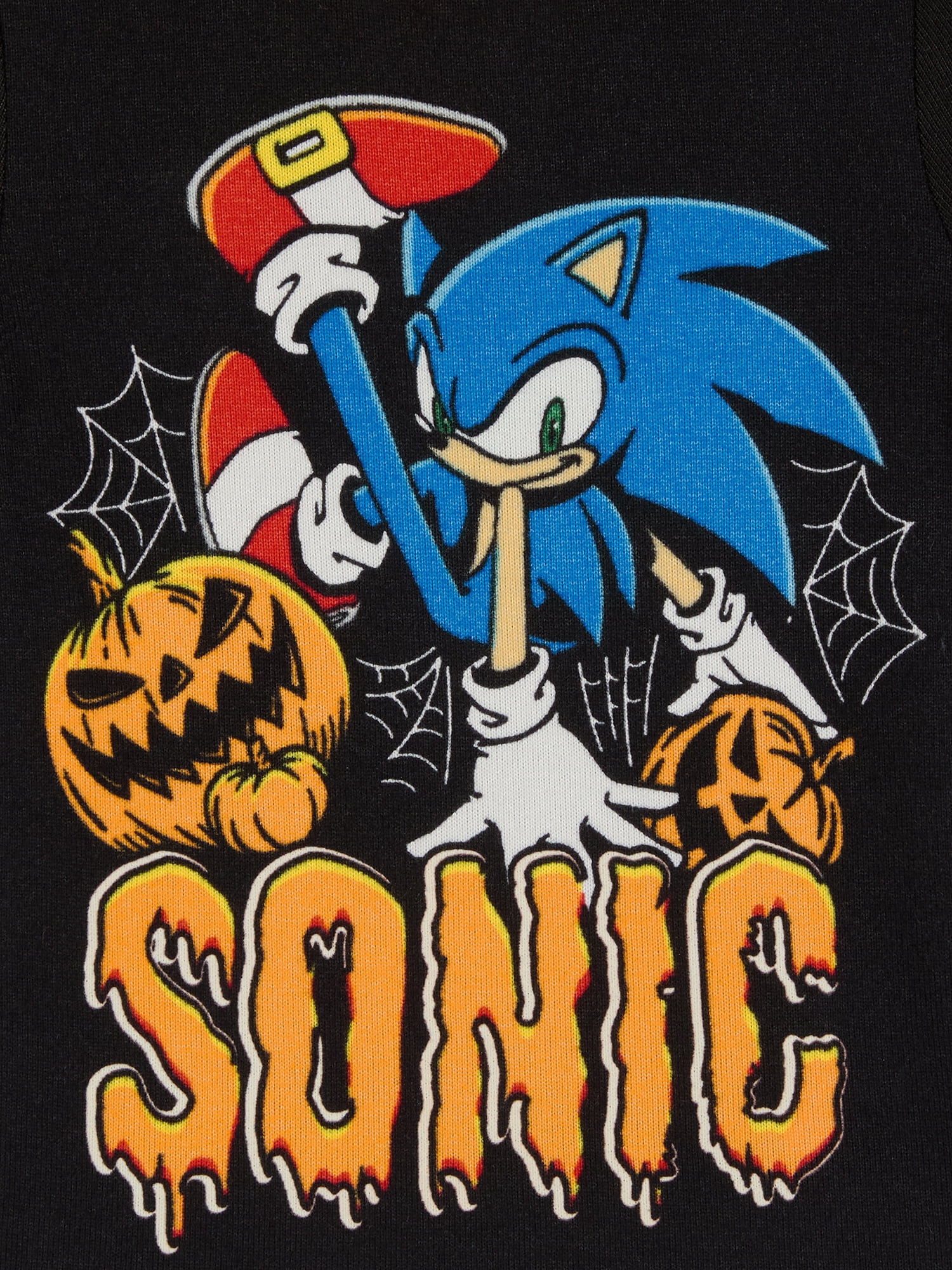 Sonic the Hedgehog Boys Halloween Snug Fit Long Sleeve Top and Sleep Pants Pajama Set, 2-Piece, Sizes 4-12