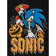 thumbnail image 2 of Sonic the Hedgehog Boys Halloween Snug Fit Long Sleeve Top and Sleep Pants Pajama Set, 2-Piece, Sizes 4-12, 2 of 3