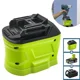 thumbnail image 2 of ttery Adaptador para Ryobi 18V a Batería Makita BL18, para Batería Ryobi 18V ONE+ P107 P108 Convert para Herramientas Makita 18V, 2 of 5