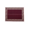 thumbnail image 1 of MINGS MARK RD5 Classical Mat 6x9 Burgundy- Beige, 1 of 2