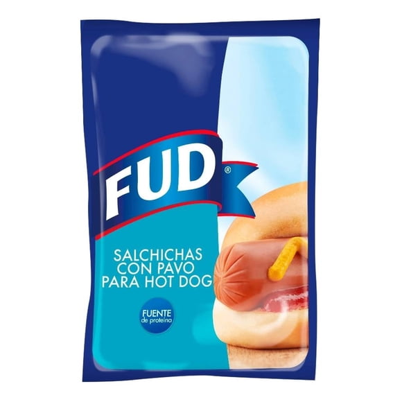 Salchichas con pavo FUD para hot dog por kg