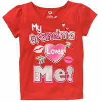 Product Image Toddler Girls Red Glitter My Grandma Loves Me Valentines T Shirt Tee Shirt Product Image Toddler Girls Red Glitter My Grandma Loves Me Valentines T Shirt Tee Shirt