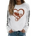 thumbnail image 2 of Sweaters for Women Clearance Under 20 Womens Crewneck Sweatshirt Oversized Womens Hoodies Zip up Trendy Fall Sweaters for Women 2024 Zip up Sweatshirt Women Xs, 2 of 4