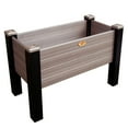 thumbnail image 3 of Gronomics MFEGB 24-48 WC 24 x 48 x 32 - 12.5 in. Maintenance Free Elevated Garden Bed Weathered Cedar, 3 of 4
