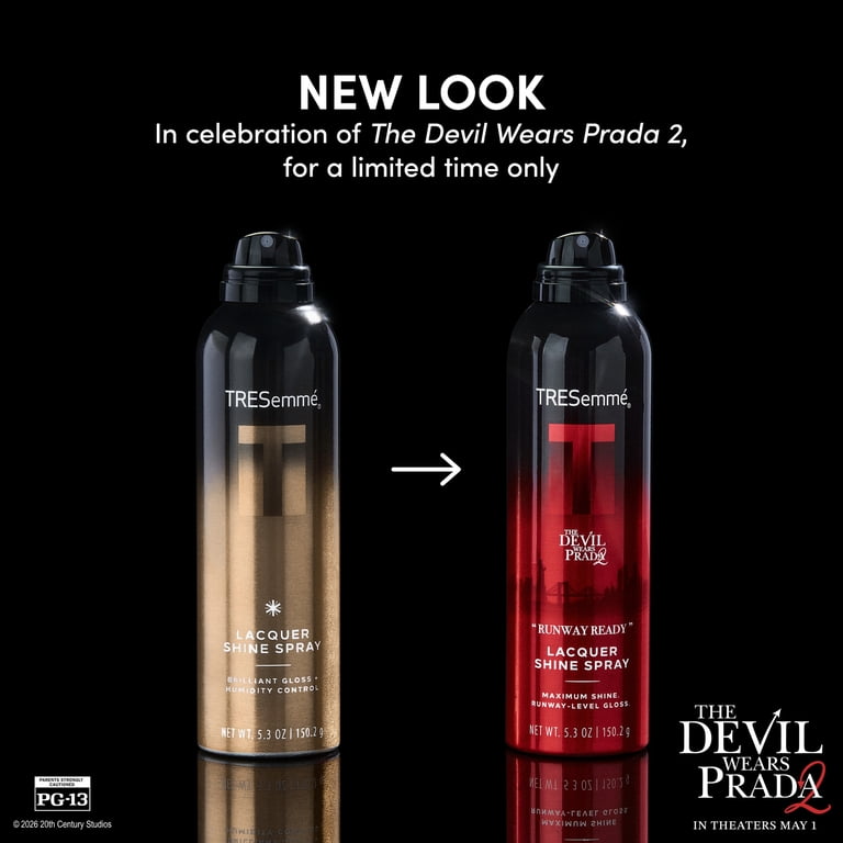 TRESemmé Runway Ready Lacquer Shine Spray, A-List Collection The