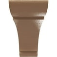 thumbnail image 2 of 3"W x 18"D x 6"H Thin Olympic Rough Cedar Woodgrain TimberThane Corbel, Primed Tan, 2 of 6