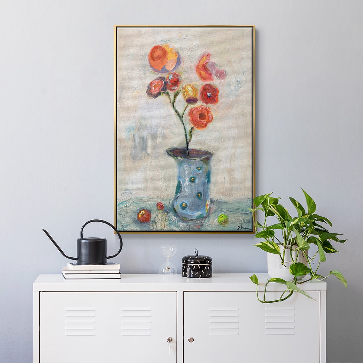 Fruit of Life Framed Premium Gallery Wrapped Canvas - Ready to Hang