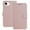 Rosegold, variant on Wallet Case for iPhone 16e Phone Case with Card Holder, Magnetic PU Leather Stand Flip Folio Phone Cover for Women Men Girls Boys, Credit Card Slot Purse & Protective TPU Bumper, Brown