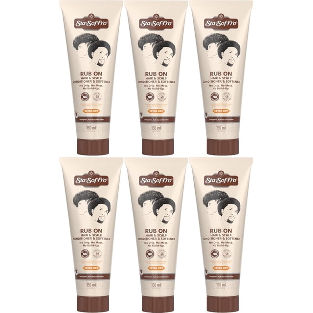 Sta-Sof-Fro Rub On Hair & Scalp Conditioner 150mL - 6 Pack