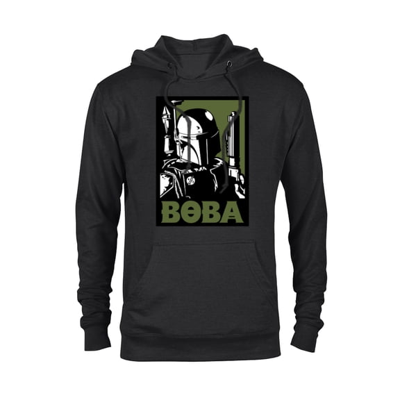 Star Wars Boba Fett Poster - Pullover Hoodie for Adults -Customized-Black