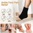 thumbnail image 2 of 2 Pack Ankle Ice Packs for Injuries, Reusable Foot Ice Pack, Compression Therapy for Plantar Fasciitis, Achilles Tendinitis, Ankle Sprain, Sports Inju, 2 of 5