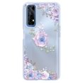 thumbnail image 1 of Funda Antigolpes InstaCase para Oppo Realme 7 Flores Lila, 1 of 4