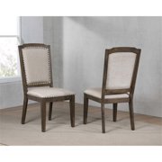 Sunset Trading Cali 10-Piece 96 Rectangular Extendable Wood Dining Set in Brown