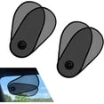 thumbnail image 1 of 2PCS Car Side Windows Shades, Anti-glare Suction Cup Door Sunshade, Adjustable & Rotatable Baby Universal for Driver Passenger Rear (Black) -, 1 of 6
