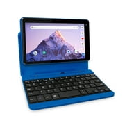 RCA Voyager 7" 16GB Tablet with Keyboard Case - Android 8.1, Blue