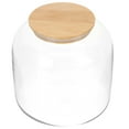 thumbnail image 3 of Tineasur Glass Canister Bamboo Lid Airtight Clear Multi-Functional Home Storage, 3 of 8