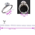 thumbnail image 3 of Ajustadores de talla para anillos Coopache de silicona transparente y ajustable, 3 of 7