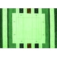 thumbnail image 1 of Ahgly Company Indoor Rectangle Solid Green Modern Area Rugs, 8' x 12', 1 of 1