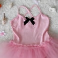 thumbnail image 2 of Vestido de Fiesta de Navidad para Niñas Verano Correa de Color Sólido Vestido de Rendimiento para Niños Material Suave Manga Corta para Dormir Vestido de Navidad de Ocio Diario Niña Bebé, 2 of 5