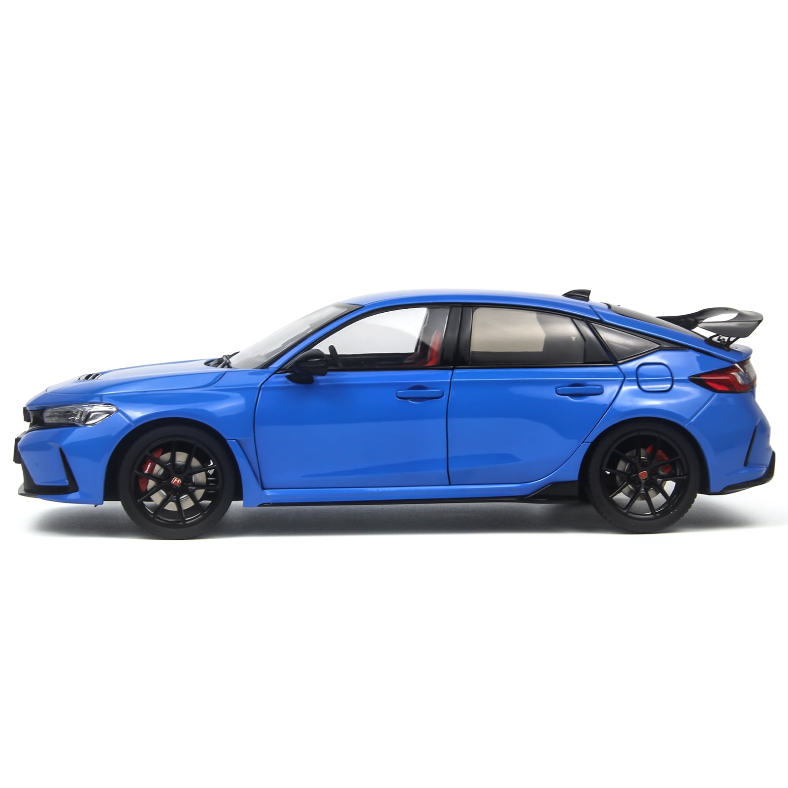 1:18 Scale Paudi Honda Civic Type-R FL5 2023 Blue Diecast Model Car  Toy Series