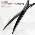 thumbnail image 4 of Dog Grooming Scissors Kit with Safety Round Tips, A house of tools Professional 5 in 1 Grooming Scissors for Dog and cat, 4 of 12