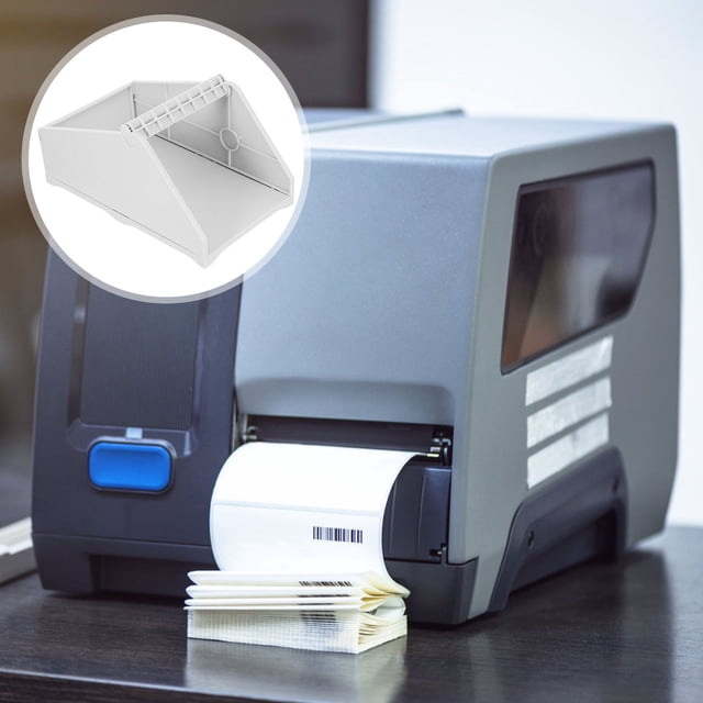 FUTUREORYY thermal printer stand Thermal Printer Paper Holder White Spacesaving for Home 1Pack
