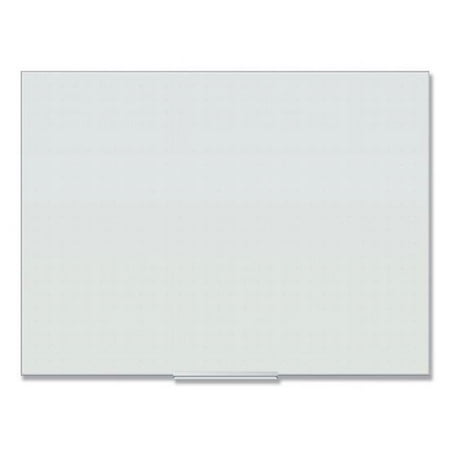UBrands UBR 47 x 35 in. Grid Glass Dry Erase Board White
