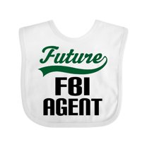 Inktastic Future Fbi Agent Childs Job Boys Baby Bib