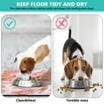 thumbnail image 4 of Dog Food Mats for Floors Absorbent Water Non-Skid Pet Food Mat Rose Gold Marble Cat Feeding Mat Dog Water Bowl Mat for Messy Drinker, 4 of 7
